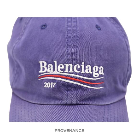 🔴 Balenciaga Campaign Cap - Washed Blue - Picture 6 of 10